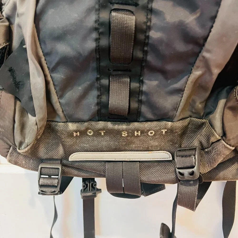 The North Face Hot Shot Backpack Bag Travel Hiking Outdoor Vintage Rare